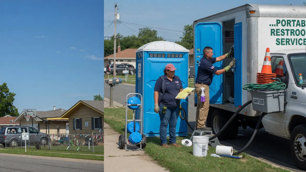 Portable Toilet Rental in Huron, OH near me